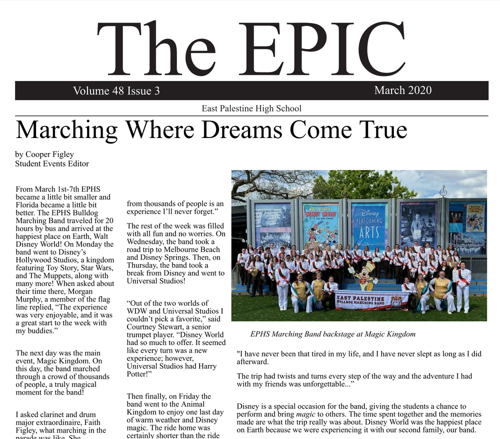The Epic - QTR 3 (2019-20)