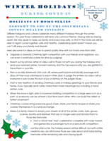Winter Holidays During Covid-19