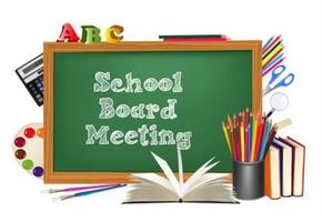 School Board Meeting - June 1st